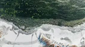 Zima nad jeziorem Dargin, styczeń 2024 r. - zdjęcie 12