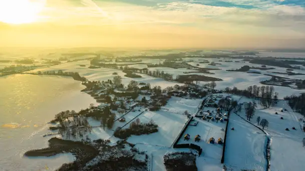Mix zimowych ujęć z lotu ptaka, styczeń 2024 r. - zdjęcie 3