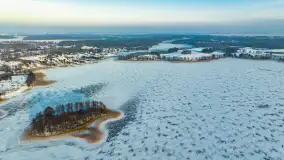 Mix zimowych ujęć z lotu ptaka, styczeń 2024 r. - zdjęcie 26