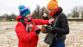 Morsy z Giżycka tradycyjne zatańczyły poloneza, styczeń 2024 r. - zdjęcie 5