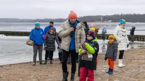 Morsy z Giżycka tradycyjne zatańczyły poloneza, styczeń 2024 r. - zdjęcie 53