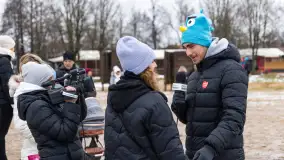 Morsy z Giżycka tradycyjne zatańczyły poloneza, styczeń 2024 r. - zdjęcie 33