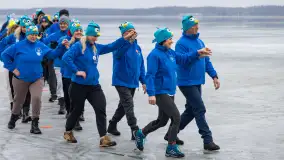 Morsy z Giżycka tradycyjne zatańczyły poloneza, styczeń 2024 r. - zdjęcie 26