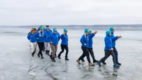 Morsy z Giżycka tradycyjne zatańczyły poloneza, styczeń 2024 r. - zdjęcie 19