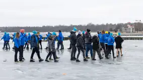 Morsy z Giżycka tradycyjne zatańczyły poloneza, styczeń 2024 r. - zdjęcie 7