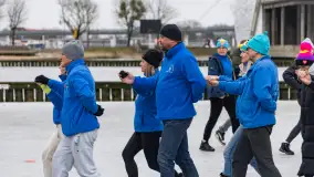 Morsy z Giżycka tradycyjne zatańczyły poloneza, styczeń 2024 r. - zdjęcie 46