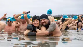 Morsy z Giżycka tradycyjne zatańczyły poloneza, styczeń 2024 r. - zdjęcie 28