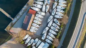 Późne popołudnie nad portami w Wilkasach, luty 2024 - zdjęcie 25