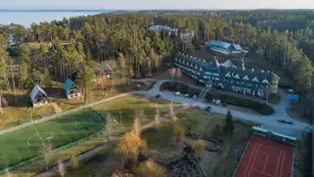 Późne popołudnie nad portami w Wilkasach, luty 2024 - zdjęcie 23