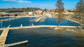 Nowy port nad jeziorem Święcajty w Koloni Rybackiej - zdjęcie 3