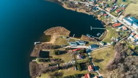 Mazury z lotu ptaka, Rydzewo, Bogaczewo, jezioro Boczne - zdjęcie 9