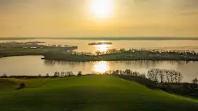 Przed zachodem słońca nad jeziorem Grajewko, luty 2024 r. - zdjęcie 18