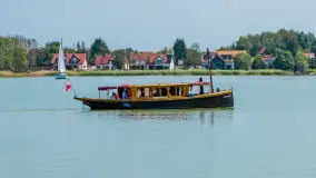 Melanie - replika parostatku, pływająca po Mazurach - zdjęcie 5