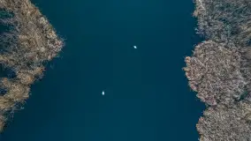 Zachód słońca nad stawami w Martianach, marzec 2024 r. - zdjęcie 26