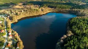 Przedwiośnie nad jeziorem Czarna Kuta, marzec 2024 r. - zdjęcie 7