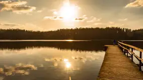 Jezioro Czarna Kuta i okolice, początek marca 2024 r. - zdjęcie 7