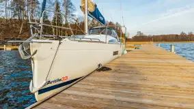 Wschód słońca nad jeziorem Kisajno, port AWF - zdjęcie 9