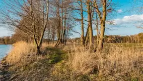 Jezioro Dargin przed zachodem słońca, marzec 2024 r. - zdjęcie 28