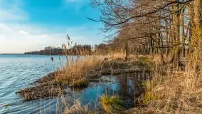 Jezioro Dargin przed zachodem słońca, marzec 2024 r. - zdjęcie 31