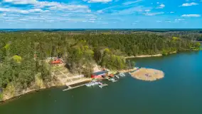 Ruciane-Nida, jezioro Nidzkie i OW Wodnik, wiosennie z drona - zdjęcie 23