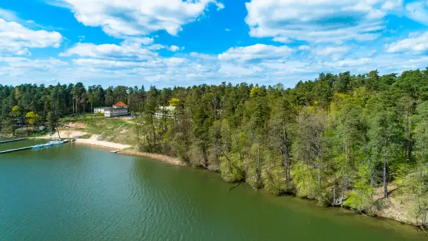 Ruciane-Nida, jezioro Nidzkie i OW Wodnik, wiosennie z drona - zdjęcie 10