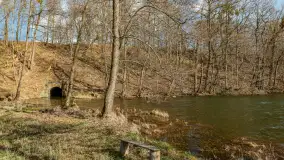 Jezioro Ublik Wielki i połączenie z Ublikiem Małym, marzec 2024 r. - zdjęcie 23