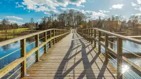 Wiosenny spacer nad jeziorem Wydmińskim, marzec 2024 r. - zdjęcie 21