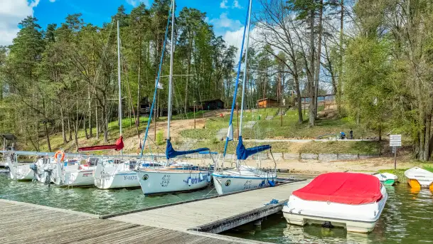 Port i Ośrodek Wypoczynkowy Wodnik, Ruciane Nida, kwiecień 2024 r. - zdjęcie 8