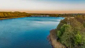 Zachód słońca nad jeziorem Salęt, kwiecień 2024 r. - zdjęcie 50