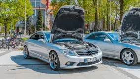 Zlot fanów Mercedesa, Giżycko, kwiecień 2024 r. - zdjęcie 7