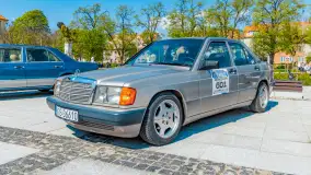 Zlot fanów Mercedesa, Giżycko, kwiecień 2024 r. - zdjęcie 51