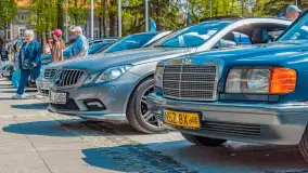 Zlot fanów Mercedesa, Giżycko, kwiecień 2024 r. - zdjęcie 5