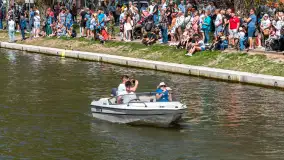 Rozpoczęcie sezonu 2024, parada jednostek pływających w Giżycku - zdjęcie 109