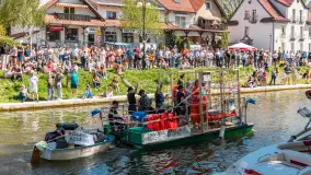 Rozpoczęcie sezonu 2024, parada jednostek pływających w Giżycku - zdjęcie 41