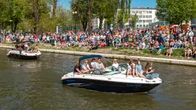 Rozpoczęcie sezonu 2024, parada jednostek pływających w Giżycku - zdjęcie 91