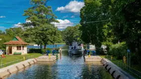 Śluza Guzianka I przed remontem, sierpień 2018 rok - zdjęcie 3