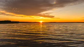 Zachód słońca w przystani Rajcocha, lipiec 2024 r. - zdjęcie 22