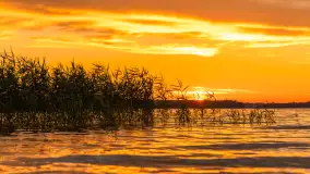 Zachód słońca w przystani Rajcocha, lipiec 2024 r. - zdjęcie 34