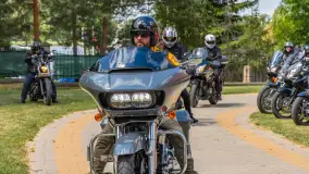 VIII Mazurski Zlot Motocyklowy, Rydzewo, czerwiec 2024 r. - zdjęcie 6