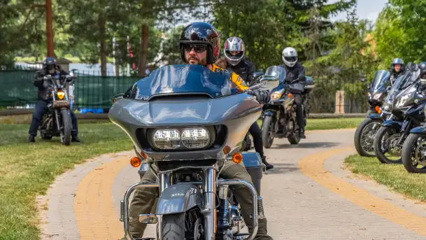 VIII Mazurski Zlot Motocyklowy, Rydzewo, czerwiec 2024 r. - zdjęcie 6