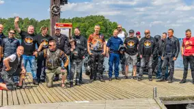 VIII Mazurski Zlot Motocyklowy, Rydzewo, czerwiec 2024 r. - zdjęcie 45