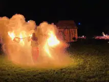 Średniowieczne klimaty gościły w Rynie na Mazurach - zdjęcie 13