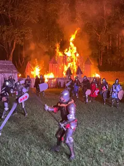 Średniowieczne klimaty gościły w Rynie na Mazurach - zdjęcie 1