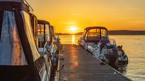 Zachód słońca nad jeziorem Święcajty, Ognisty Ptak, sierpień 2024 r. - zdjęcie 8