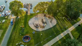 Zachód słońca nad jeziorem Święcajty, Ognisty Ptak, sierpień 2024 r. - zdjęcie 37