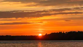Sierpniowy zachód słońca nad jeziorem Bełdany 2024 - zdjęcie 4