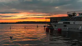 Sierpniowy zachód słońca nad jeziorem Bełdany 2024 - zdjęcie 10