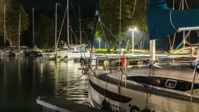 Przystań Nautica nocą, wrzesień 2024 r. - zdjęcie 19