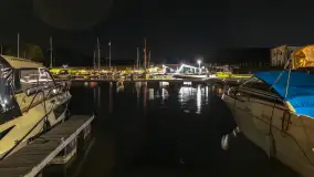 Przystań Nautica nocą, wrzesień 2024 r. - zdjęcie 43