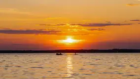 Sierpniony zachód nad jeziorem Dargin 2024 - zdjęcie 14